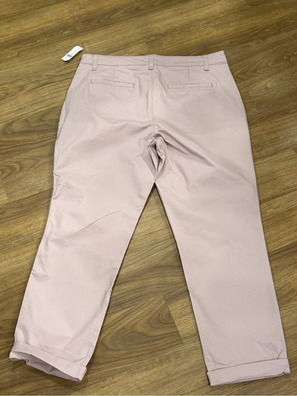 GAP Girlfriend Pale Pink/Lavender Chino Pants